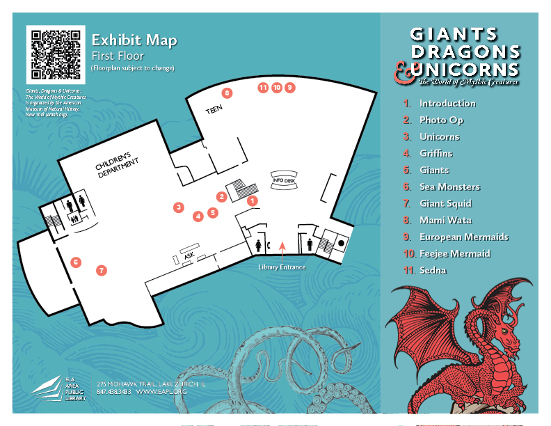 Exhibit First Floor Map