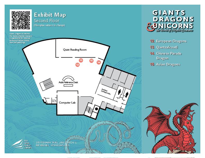 Exhibit Second Floor Map