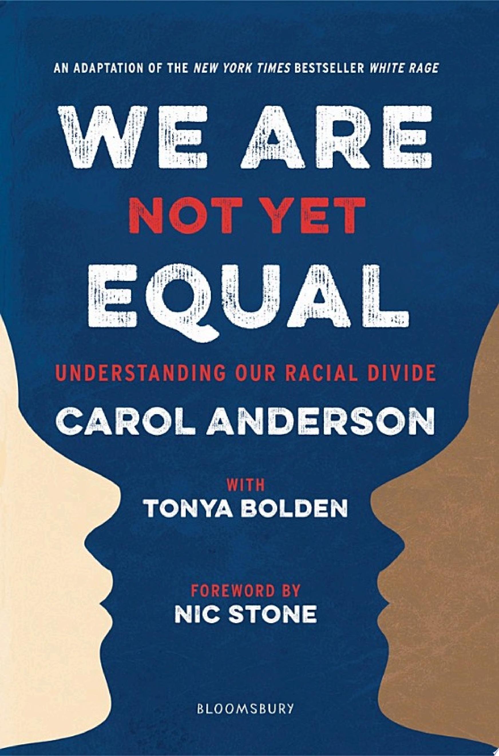 Image for "We Are Not Yet Equal"